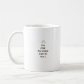 君は世界を好くする コーヒーマグカップ (左)