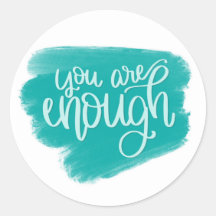 君は丸いステッカーが十分だ