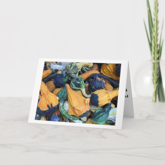 君は人込み感謝の恋で目立つ シーズンカード (正面)