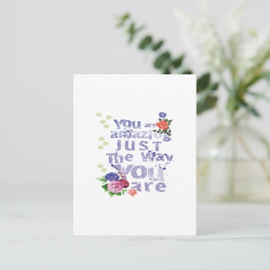 君は今のままで驚くばかりだ ポストカード (スタンド正面)