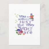 君は今のままで驚くばかりだ ポストカード (正面)