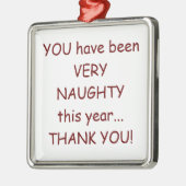 君は今年のいけなオーナメント メタルオーナメント (左)