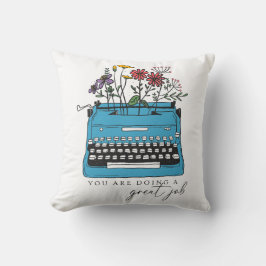 君は仕事をし素晴らしている クッション