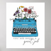 君は仕事をし素晴らしている ポスター (正面)