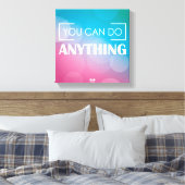 君は何でもできる キャンバスプリント (インサイチュ (寝室))