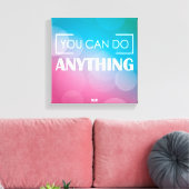 君は何でもできる キャンバスプリント (インサイチュ (リビング))