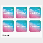 君は何でもできる スクエアシール (シート)