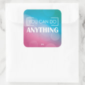 君は何でもできる スクエアシール (バッグ)