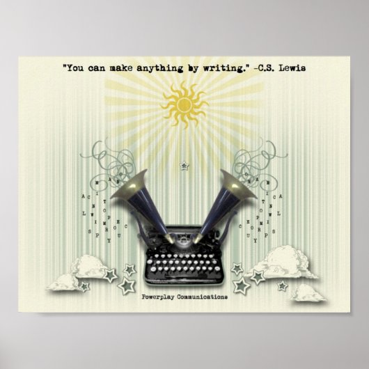 君は何でもポスター書で作れる ポスター (正面)