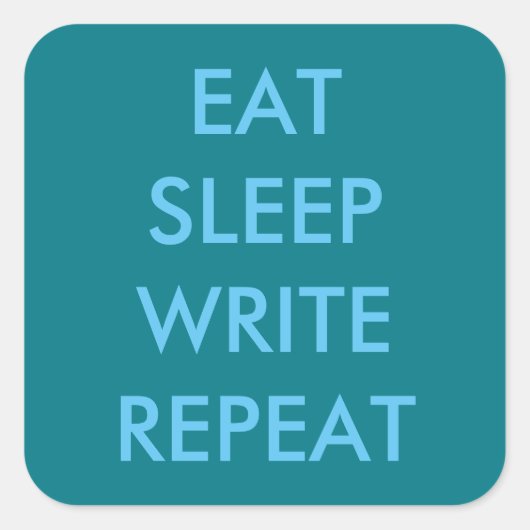 君は何をする? スクエアシール (正面)