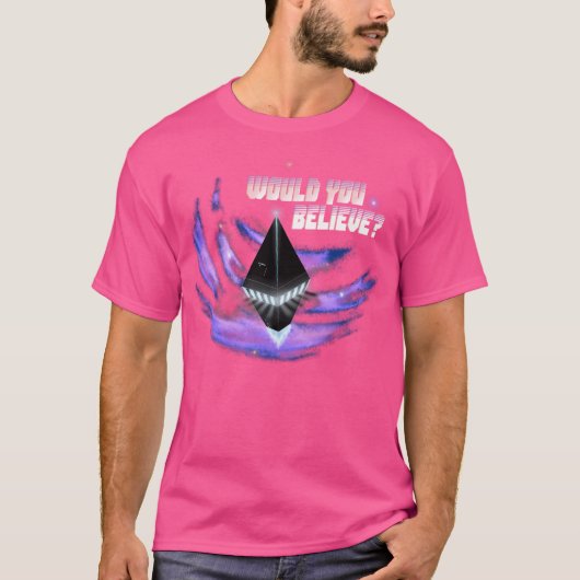 君は信じ Tシャツ (正面)