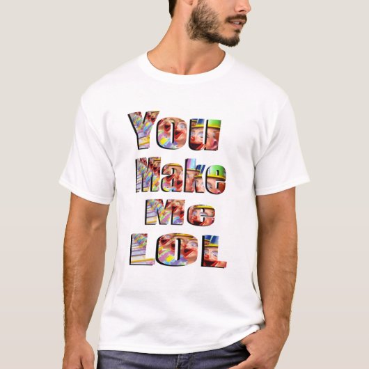 君は俺にLOLのロゴを作ってくれ Tシャツ (正面)