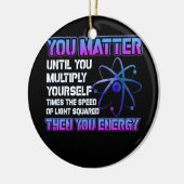 君は倍になるまでは大事だ セラミックオーナメント (左)