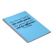 君は働誇りを持ったき者になりますように ノートブック (右側)