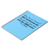 君は働誇りを持ったき者になりますように ノートブック (左側)