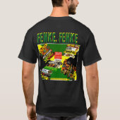 君は僕がUBasicのダークTシャツを焼かなくちゃ困るね Tシャツ (裏面)