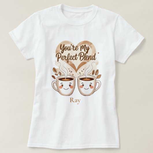 君は僕と比べると完成度が高い Tシャツ (デザイン正面)