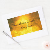 君は僕にとって重要だ 長方形シール (封筒)