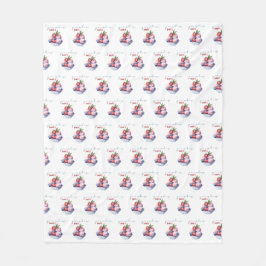 君は僕にアイスクリームをメルトメイクさせる フリースブランケット