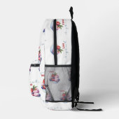 君は僕にアイスクリームをメルトメイクさせる プリントバックパック (右)