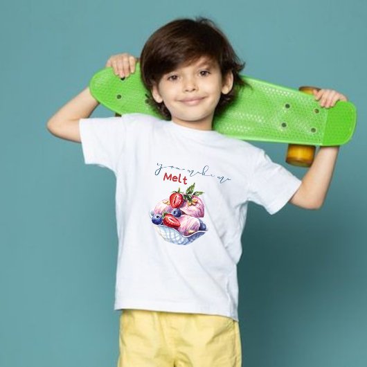 君は僕にアイスクリームをメルトメイクさせる Tシャツ