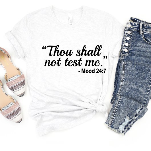 君は僕に皮肉なおもしろいミームTシャツを試すな Tシャツ