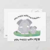 君は僕のいとこ散らかす ポストカード (正面/裏面)