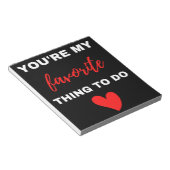 君は僕のお気に入りの所用だ ノートパッド (アングル)