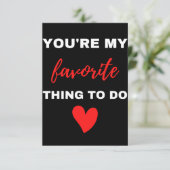 君は僕のお気に入りの番だ サンキューカード (スタンド正面)