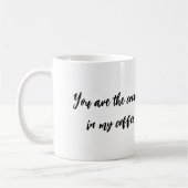 君は僕のコーヒーの中で一番おいしい コーヒーマグカップ (左)