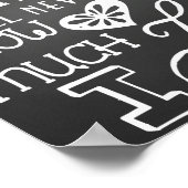 君は僕のサンシャインの黒板のポスターだ ポスター (角)