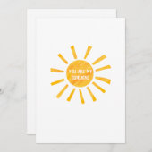 君は僕のサンシャインカードだ シーズンカード (正面/裏面)