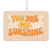 君は僕のサンシャイングルービーグラフィック カーエアーフレッシュナー (裏面)