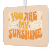 君は僕のサンシャイングルービーグラフィック カーエアーフレッシュナー (左)