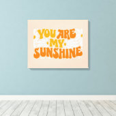 君は僕のサンシャイングルービーグラフィック キャンバスプリント (インサイチュ (ウッドフロア))