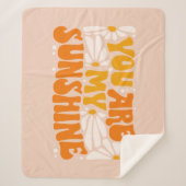 君は僕のサンシャイングルービーグラフィック シェルパブランケット (正面)