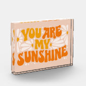 君は僕のサンシャイングルービーグラフィック フォトブロック (左)