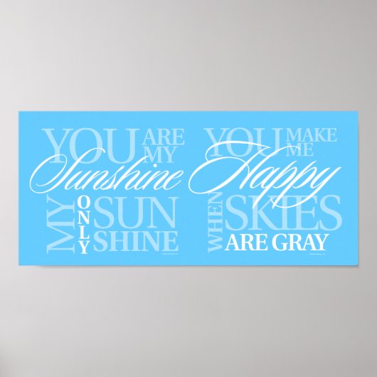 君は僕のサンシャインポスターだ ポスター (正面)