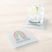 君は僕のサンシャイン絵を描虹 ガラスコースター (アングル)