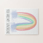 君は僕のサンシャイン絵を描虹 ジグソーパズル (横)