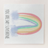 君は僕のサンシャイン絵を描虹 ジグソーパズル (横)
