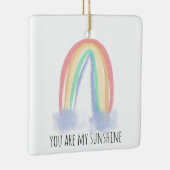 君は僕のサンシャイン絵を描虹 セラミックオーナメント (右)