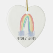 君は僕のサンシャイン絵を描虹 セラミックオーナメント (右)