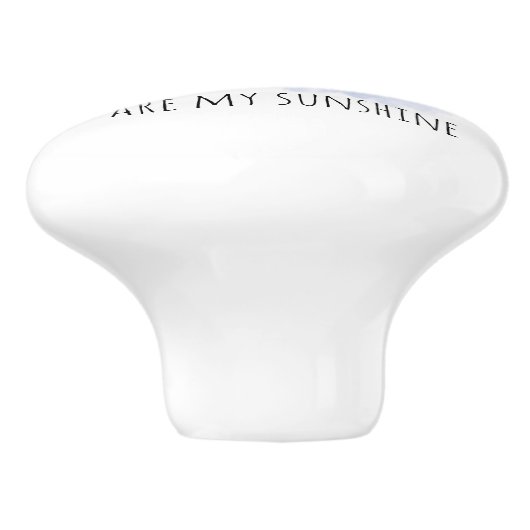 君は僕のサンシャイン絵を描虹 セラミックノブ (側面)