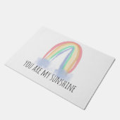 君は僕のサンシャイン絵を描虹 ドアマット (アングル)