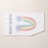 君は僕のサンシャイン絵を描虹 バスタオルセット (ハンドタオル)