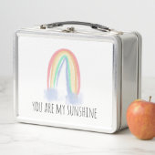 君は僕のサンシャイン絵を描虹 メタルランチボックス (インサイチュ)