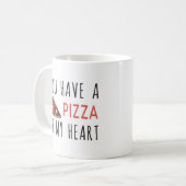 君は僕のハートだ コーヒーマグカップ (正面左)