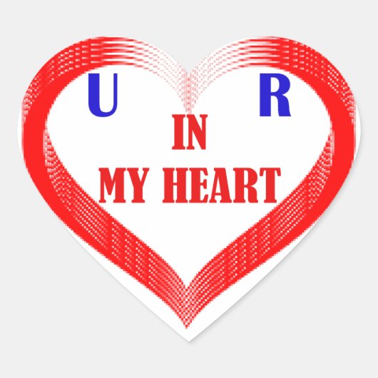 君は僕のハートだ ハートシール (正面)