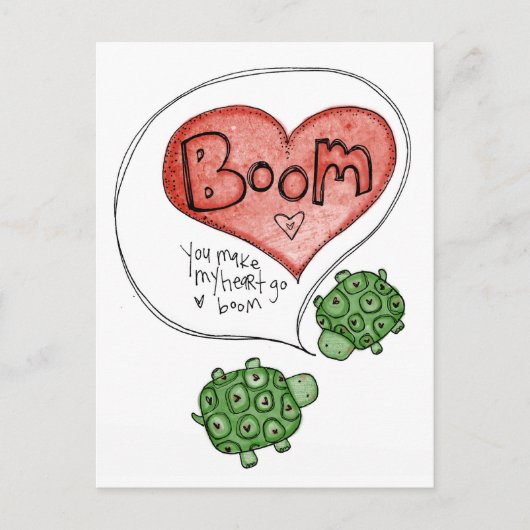 君は僕のハートだ ポストカード (正面)